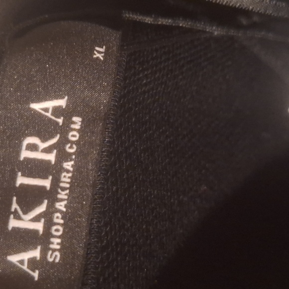 AKIRA Black and White Patchwork Jumpsuit - Picture 10 of 10